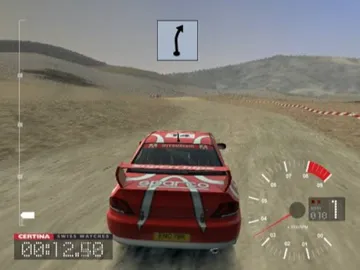 Colin McRae Rally 3 screen shot game playing